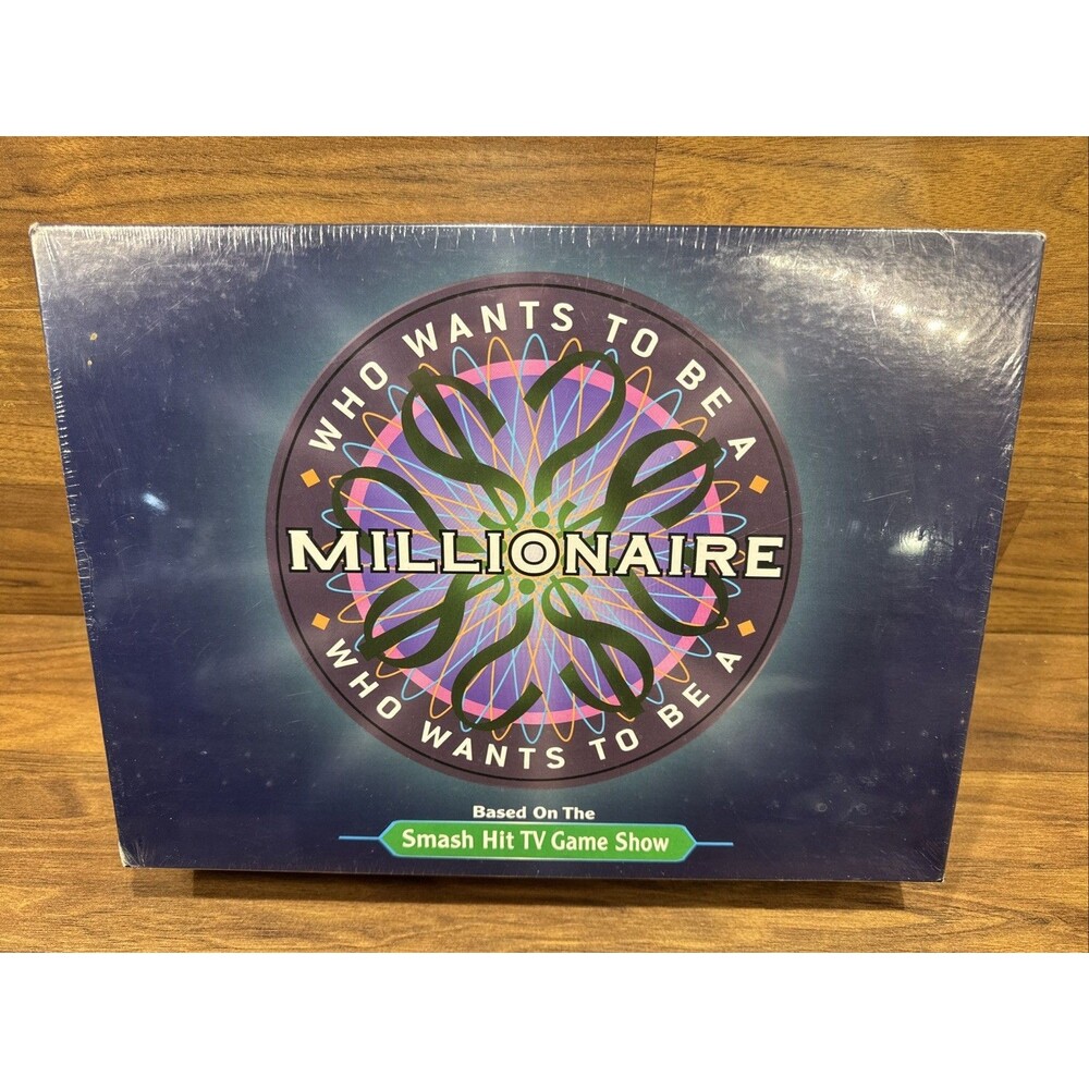 Vtg 2000 Who Wants To Be A Millionaire Board Game New/Factory Sealed Pressman